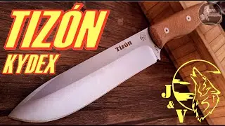 😍❗J&V TIZÓN MICARTA YUTE MARRÓN FUNDA KYDEX❗❗ CUCHILLO EXCEPCIONAL DE GRAN CALIDAD Y BELLEZA