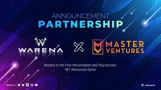 Warena Announces Partnership With Master Ventures &ndash; They&rsquo;re Ready To