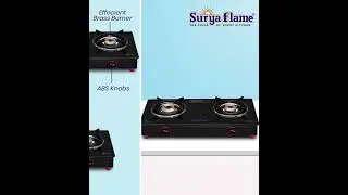 Suryaflame 2 Burner SMART  #suryaflame #affordable #bestquality #chatni #cooktop #grinder