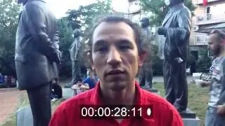 Duran Adam Erdem G&uuml;nd&uuml;z'&uuml;n İlk A&ccedil;ıklaması taksim gezi park