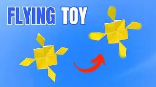 🔥Flying Pop It Origami 🚀 | Flying Easy Origami NO GLUE!
