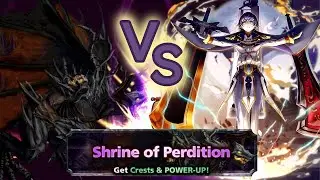 Emperor vs Valzandeth Crest Full Clear | Shrine of Perdition | Grand Summoners