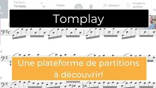 Tomplay : une plateforme de partitions interactives &agrave; d&eacute;couvrir!