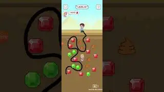Pull the gold game funny moments hard level complete level 62