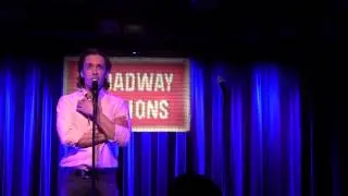 Eric Sciotto sings 