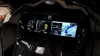 Новый цветной жк дисплей с джойстиком на снегоходах BRP SKI-DOO  LYNX 2022MY