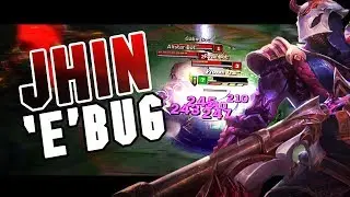JHIN 'E' BUG [7.12]- E DOES 1000+ DMG WITH AP| League of Legends