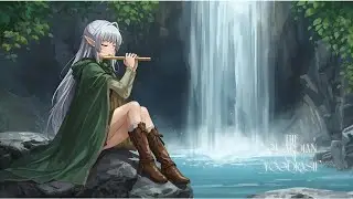 Relaxing Dream Fantasy Music - Lone Elf [ Aerish BGM ] [ The Guardian of Yggdrasil ]