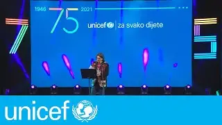 Govor Ramba Amadeusa, ambasadora dobre volje UNICEF-a u Crnoj Gori povodom 75. godišnjice UNICEF-a