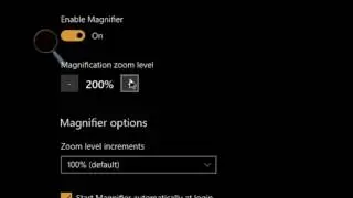 How To Use New Magnifier On Windows 10 Redstone 3