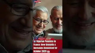 💶 Algerian Pensions in France: New Amounts & Increases Announced for October 2025! 📅