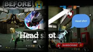 Free Fire Headshot Trick: Aim Like a Pro!||My revenge||❤️