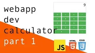 JavaScript Web App Dev: Calculator - Part 1