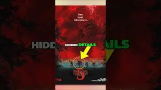 STRANGER THINGS 5 OFFICIAL POSTER REVEALED! 3 HIDDEN DETAILS 👀