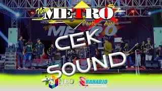 CEK SOUND NEW METRO Pasti..Aja !  PERNIKAHAN : MARIO & NIKEN - RAHARJO AUDIO