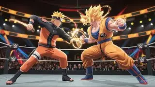 Naruto Vs Goku 😱| WWE IN HINDI | Princ Emag | #naruto #shorts #live #stream #virl #game #goku