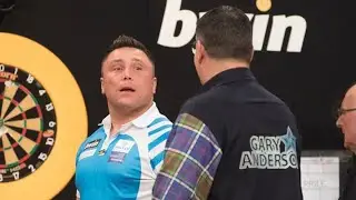 The DAY Gerwyn Price and Gary Anderson CLASHED
