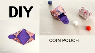 Flower Coin Pouch🌼✨ | DIY |  Quick Easy Sewing
