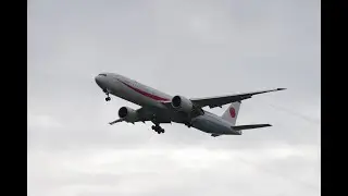 2024.09.15 B777-3SB／ER 80-1111 千歳基地 特別航空輸送隊 第701飛行隊 【B-777展示飛行】