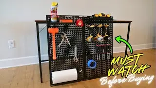 STOREYOURBOARD Wall Pegboard for Tools | A Garage Must Have