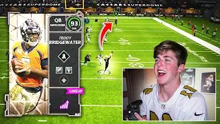 Teddy Bridgewater's *VETERAN* Card Is Goated! Saints Theme Team #21 - Madden 22 Ultimate Team