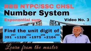 How to find the last two digits of a product | Number System | Video_3 | DOMYMATHS | RRB Maths