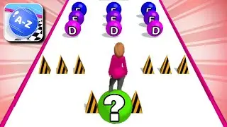 AZ Run Pro Max Level - All Levels Gameplay (iOS & Android) Walkthrough Part 4