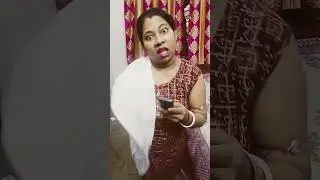 Jhuma boudi mosari sari  pore photo chereche YouTube short funny video # 🤣🤣🤣
