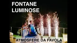 Fontane luminose per matrimonio - Sparkular