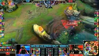 Team Impulse против Dignitas | S5 NA LCS Весна 2015 Неделя 9 День 1 | TIP против DIG W9D1G5 VOD 60 FPS