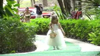 Lilly as flower girl