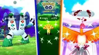 Shiny regigigas and shiny Ho-Oh & cday #shorts #gaming #games #gameplay #pokemon #live