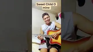 Sweet Child O Mine #guitar #solo #music #shorts