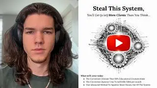 Steal this YouTube system, you&rsquo;ll get (a lot) more clients than you think...