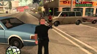 GTA SA Cleo: Police Chase Mod
