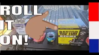 2025 Chevy Colorado Raptor Roll On Bedliner Kit Install