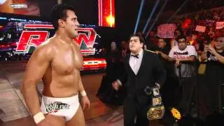 Raw - Raw: Альберто Дель Рио против Рея Мистерио за титул чемпиона WWE