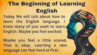 The Beginning of Learning English || How a Small Town Boy Learned English in 7 Easy Steps