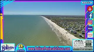 Texas Beach Vacation Rental Beachfront, Crystal Beach Texas 1920.