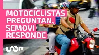 Reglamento de tránsito en CDMX: ¿qué dudas tienen los motociclistas?