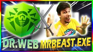 Dr.Web Antivirus VS MrBeast.exe Virus! | Antivirus Test