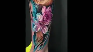 Realistic Cat Tattoo By Artist : @plastika_fantastika