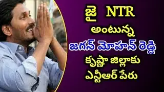 జై NTR అంటున్న జగన్ మోహన్ రెడ్డి | Telugu latest news | Tollyticket