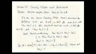 Cauchy-Folgen