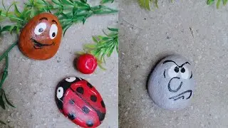How to paint Rocks step by step /Easy Stone Art Ideas/Painted Rocks /DIY Rock Painting Ideas.