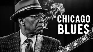 Relaxing Blues Music | Chicago Blues Night Atmosphere