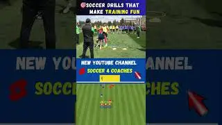 Soccer Drills That Make Training Fun #shorts #soccer #football #fun