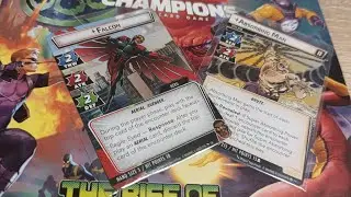 Marvel Champions CZ #16 Falcon vs Crossbones. Protection RotRS Campaign Scenario 2. Mastering ? No!