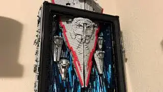Wall Art Star Destroyer Model