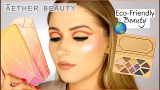 AETHER BEAUTY PALETTE TUTORIAL [ECO FRIENDLY MAKEUP] | shivonmakeupbiz